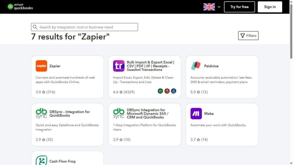 QuickBooks App Store